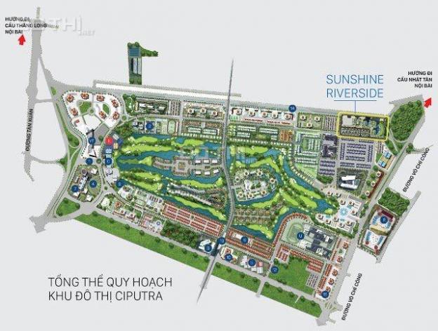 Bán căn 1203 tòa R2, 2PN, 80.7m2 chung cư Sunshine Riverside Tây Hồ, đa dạng tiện ích, full NT 12961830