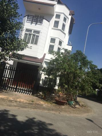 Cần bán gấp căn nhà phố 2 mặt tiền KDC Khang An quận 9, 1 trệt 3 lầu, gara xe hơi 12998517