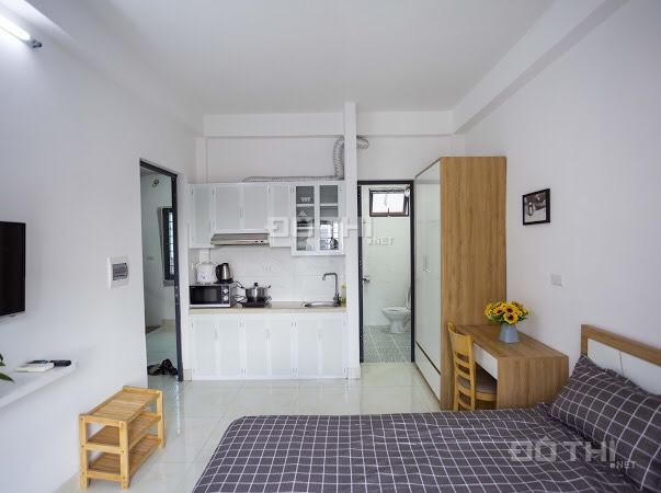 Cho thuê chung cư đủ đồ, 1PN, 1PK, giá 7,5 tr/th, nội thất mới, ở Nguyễn Thị Định, Hoàng Ngân 13004860