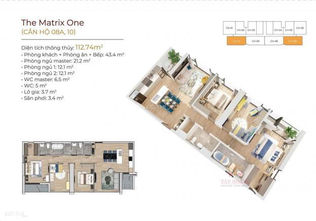 MIK Group mở bán 100 căn hộ cao cấp đầu tiên The Matrix One Mễ Trì giá gốc CĐT. LH 0965.724.192 13008622