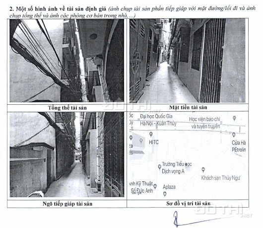 Nhà đất đường Xuân Thủy - Trần Quốc Vượng - ngân hàng bán phát mãi 13009898