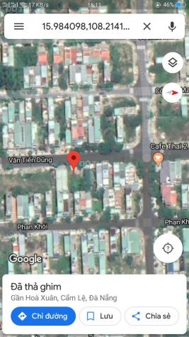 Bán lô đất có mặt tiền kinh doanh đường Văn Tiến Dũng 10m5 KDC Nam Cẩm Lệ 13011246