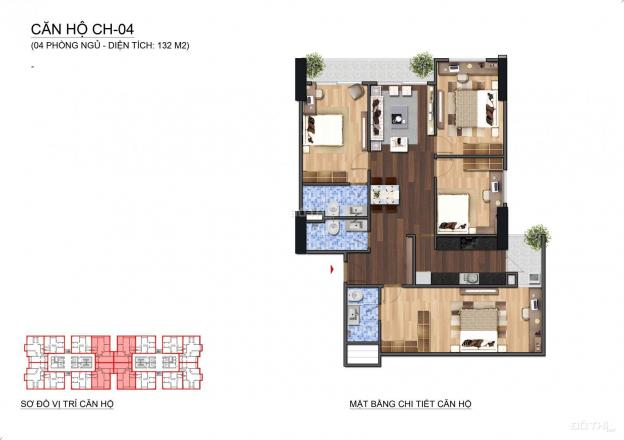 Bán căn hộ 4PN tại dự án N01-T1 Ngoại Giao Đoàn, Bắc Từ Liêm, Hà Nội diện tích 132m2 13021178