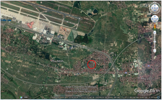 Bán đất sổ đỏ sân bay Nội Bài 65m2 giá 630tr Mai Đình - Sóc Sơn - Hà Nội. LH: 0945846336 13022784