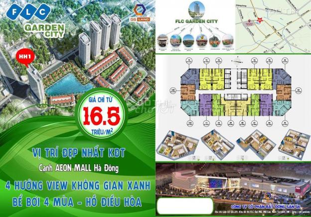 Bán căn hộ chung cư tại dự án FLC Garden City, Nam Từ Liêm, Hà Nội, diện tích 49m2, giá 16 tr/m2 13023812