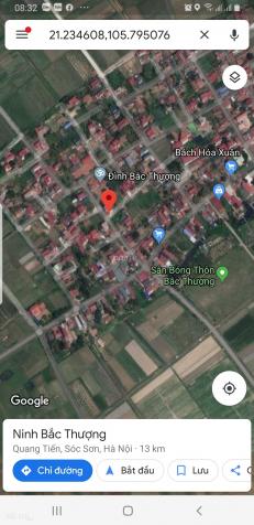 Bán đất tại Bắc Thượng, Quang Tiến, Sóc Sơn, lh: 0981288566 (khu công nghiệp Nội Bài, sân bay) 13032067