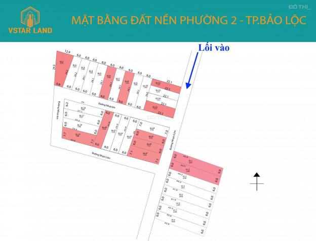 Đất view đồi - Đẹp lung linh, P2, TP Bảo Lộc, đường nhựa. LH 0903128018 13032411