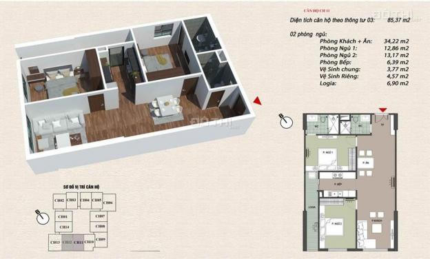 Căn hộ chung cư 3 ngủ tại dự án Viễn Đông Star - Số 1 Giáp Nhị, Thịnh Liệt, Hoàng Mai, Hà Nội 13033334