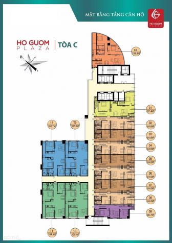 Bán gấp căn 102m2 tòa C Hồ Gươm Plaza, căn đẹp, giá rẻ nhất, đủ tiện ích 13034375