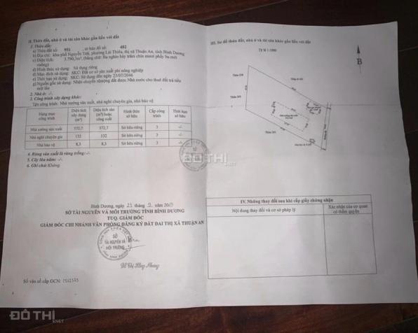 Bán nhà xưởng gần cầu ông Bố, phường Lái Thiêu, Bình Dương 13035631