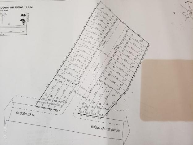 Bán đất An Phú Đông 27, Quận 12, 80m2, đường 12m, giá 2.7 tỷ 13023463