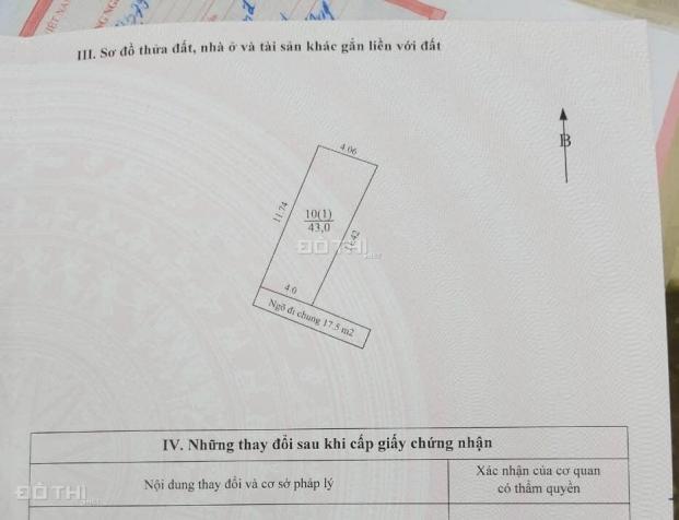 Bán nhà riêng tại đường Định Công Thượng, Phường Định Công, Hoàng Mai, Hà Nội, DTCN 45m2 13037990