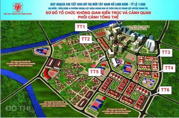 Bán biệt thự TT6 Tây Nam Linh Đàm, 200m2 xây thô 3,5 tầng, sổ đỏ, giá 17 tỷ 13038757