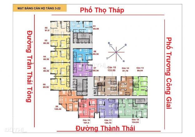 Bán suất ngoại giao chung cư C22 Bộ Công An, đường Thành Thái, 86m2 3PN, vào tên trực tiếp 13039307