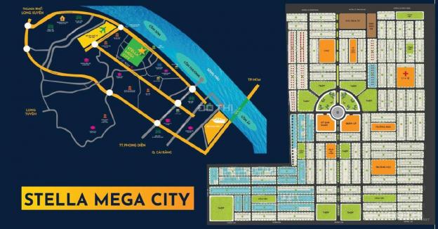 Bán đất nền dự án tại dự án Stella Mega City, Bình Thủy, Cần Thơ diện tích 114m2 giá 1.76 tỷ 13041314