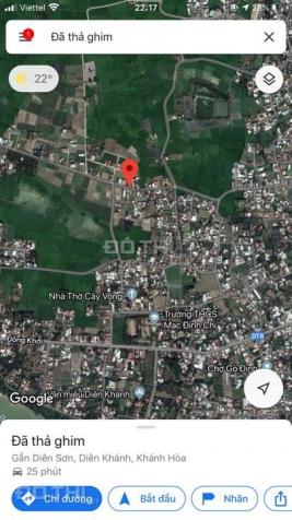 Cần bán lô đất Diên Sơn, Diên Khánh, đường nhựa rộng 12m, đi đường nhà thờ Cây Vông vào 13041426