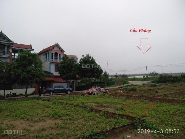 Bán đất ngoại thành - Chính chủ - Sổ đỏ 121.76m2 tại chân cầu Phùng 13049150