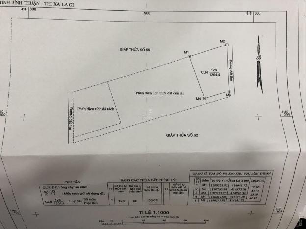 Bán đất nền thị xã La Gi. DT 25.5m x 40m, giá 650tr đường Lý Nam Đế, cách Lê Văn Duyệt 200m 13023017