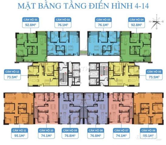 Bán căn hộ 2PN, 2WC giá chỉ 1,78 tỷ dự án Smile Building, Đại Kim, Hoàng Mai. Nhận nhà ở ngay 13051933