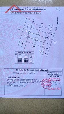 Chính chủ bán lô đất 2 mặt tiền Phường 15, quận Gò Vấp, TP. HCM 13053298
