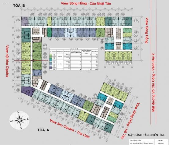 Bán căn hộ chung cư tại dự án khu đô thị Nam Thăng Long - Ciputra, Tây Hồ, Hà Nội diện tích 45m2 13053369