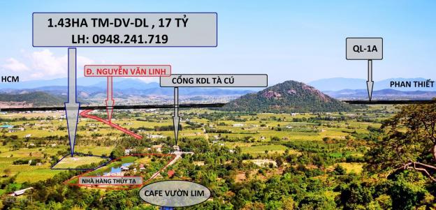 Đất xây khách sạn ngay TTC World Tà Cú Bình Thuận TM-DV-DL 1.2tr/m2, SHR, 0945.741.719 13056399