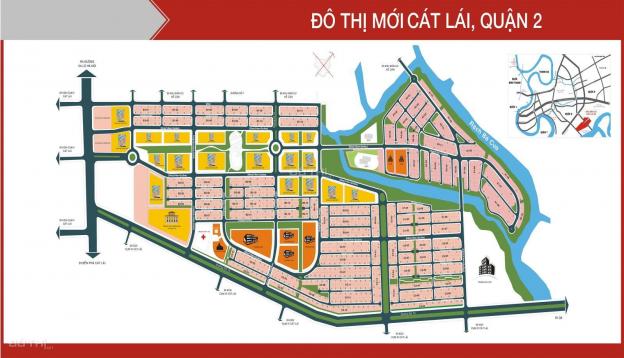 Bán đất nền (5x22m) dự án Kiến Á, phường Cát Lái, Quận 2. Sổ đỏ, giá 39 tr/m2 13057304