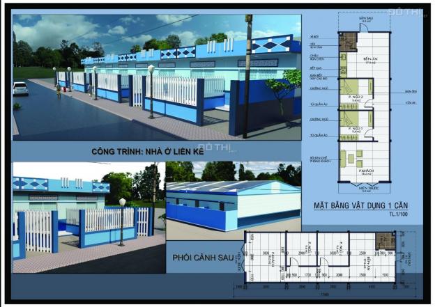 Cơ hội siêu tốt, có nhà đẹp 5x25m, hẻm Nông Trường, KCN Phước Đông, Gò Dầu, Tây Ninh, chỉ 750 triệu 13061971