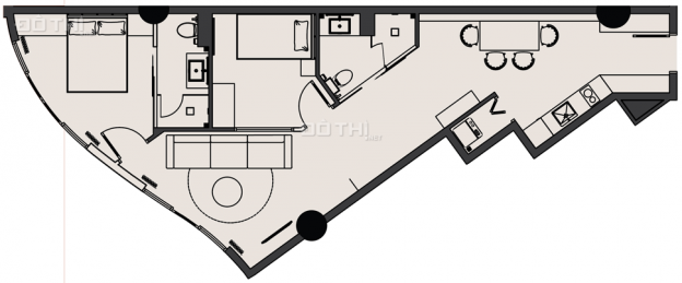 Xuất cảnh cần bán căn 79m2 + 5m2 (2PN / 2WC) giá 3 tỷ 800 tr - Căn hộ The Panorama Đà Lạt 13031042