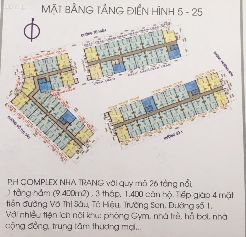 Bán căn hộ chung cư tại Số 11, Võ Thị Sáu, Nha Trang, Khánh Hòa 13064926