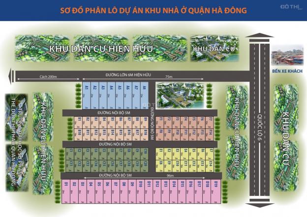 Bán đất nền dự án khu nhà ở quận Hà Đông 13065506