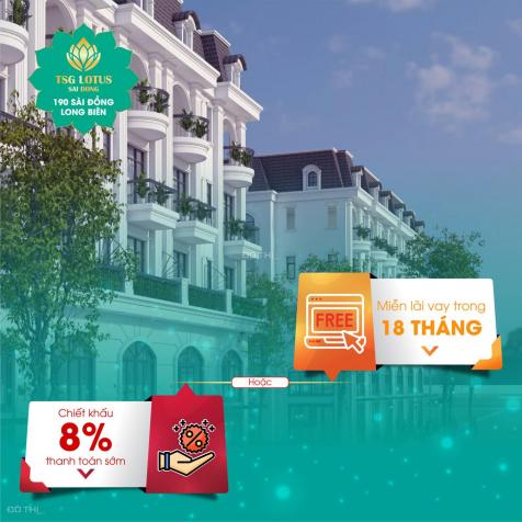 TSG Lotus Sài Đồng - Long Biên mặt phố Sài Đồng, giá chỉ từ 1.8 tỷ/căn giao nhà 03/2020 HTLS 0% 18T 13066984