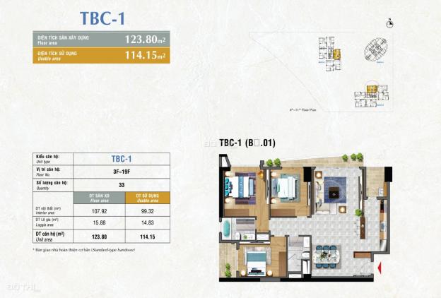 Chủ cần bán lại căn hộ cao cấp nhất PMH Riverpark Primier 3PN, 123.8m2 giá NET 8,8 tỷ 13067658