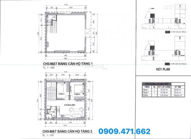 Bán căn hộ 2 tầng dự án Carillon 7, Tân Phú 13068927