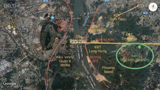 Bán đất tại Biên Hòa New City, sổ đỏ đất ở đô thị 100%, diện tích 100m2 giá 11 triệu/m2, ký mới 35% 13069154