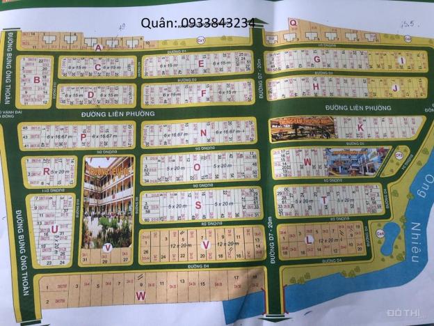Chuyên bán đất dự án Sở Văn Hóa TT, Q. 9, 100m2, giá chỉ 45 tr/m2. LH 0933843234 12729195
