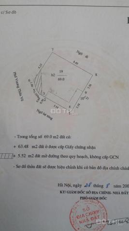 Trung tướng bán nhà mặt phố Vương Thừa Vũ 15 tỷ, 69m2, 8m mặt tiền 13073160