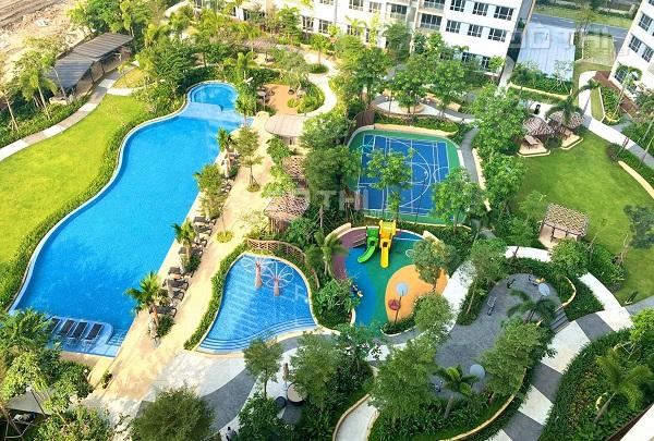 Mua căn hộ sở hữu sân vườn Palm Heights. Duy nhất căn sky Garden T2-23 13079676