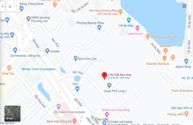 Ngân hàng thanh lý gấp nhà đất ngõ 116, phố Kim Hoa, Đống Đa, Hà Nội 13084240