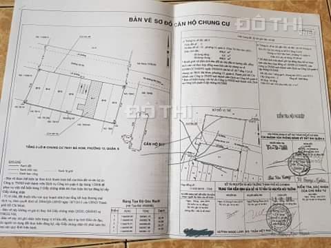 Bán căn hộ gấp CC 78/31 đường Bà Hom, gần chợ Phú Lâm P13, Q6, DT 57m2, giá 1.42 tỷ 13087457