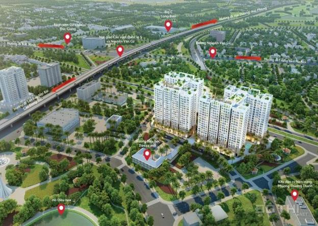 Bán căn hộ 3 Ngủ diện tích 93 m2, giá 2.28 tỷ ở ngay tại chung cư Homeland Long Biên,LH:0911339191 11569656