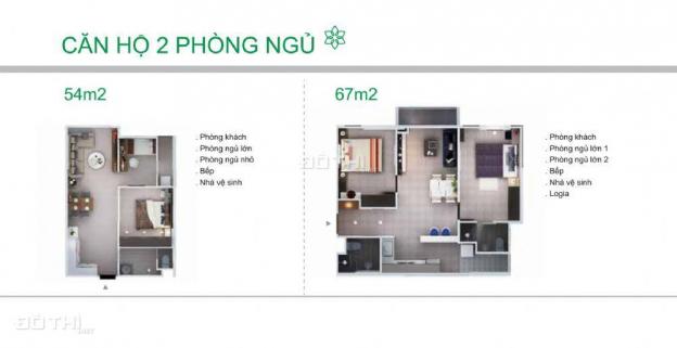 Bán căn hộ mặt tiền Đỗ Xuân Hợp, P. Phước Long B, Q9, 55m2 - 1 + 1PN giá 1,54 tỷ 13097106