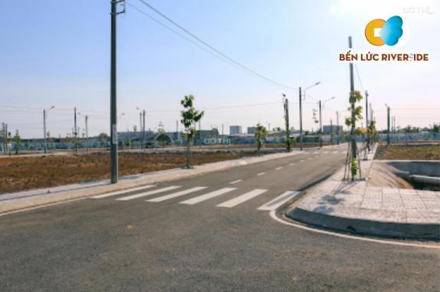 Cần sang gấp 2 lô đất dự án Bến Lức Riverside giáp ấp 3 xã Long Định, 100m2, 600 triệu, sổ riêng 13097205