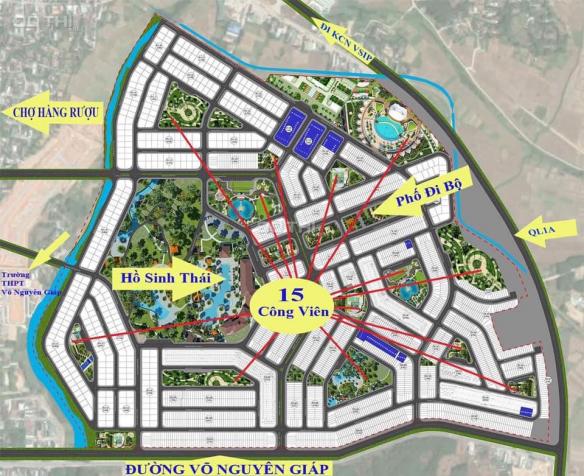 Mở bán khu phố đi bộ duy nhất tại Quảng Ngãi đường 20.5m, giá chỉ từ 560 triệu 13099179