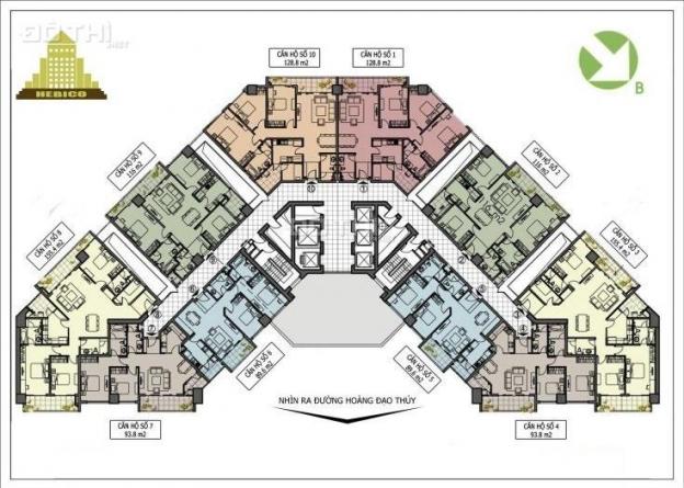 Cần cho thuê CHCC tòa N04, DT: 89m2, 2PN, giá: 12,5tr/ tháng 13106379