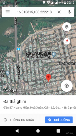 Bán đất đường Hoàng Hiệp, Nguyễn Tri Phương Hòa Xuân giá rẻ 2 tỷ 900tr,LH: 0901120866 13110731