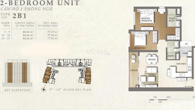 Cần bán căn hộ tại The Nassim 2PN, 77m2, tầng cao nội thất đầy đủ view sông cực thoáng 13120233