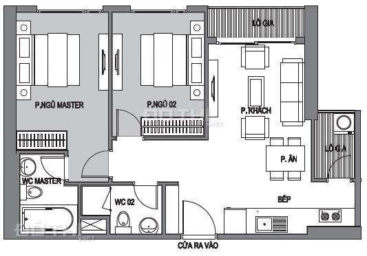 Cho thuê căn 2PN, full nội thất cao cấp, xách vali vào ở ngay, LH 0948.434.333 13126096