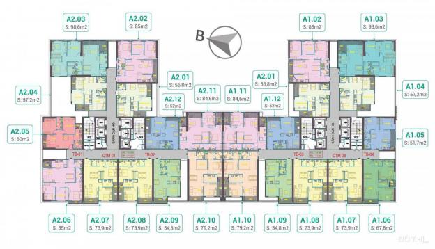 Ra mắt siêu phẩm căn hộ xanh, trung tâm Quận Hoàng Mai, full nội thất chỉ từ 1,3 tỷ/2PN 13127411