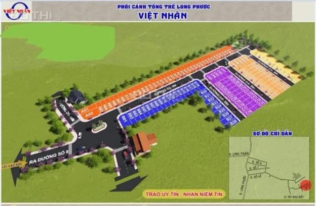 Bán lô D12 Việt Nhân Nguyễn Văn Ngọc, Long Phước, Q9, đường xe hơi. 1.53 tỷ/52m2 13133047